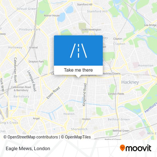 Eagle Mews map