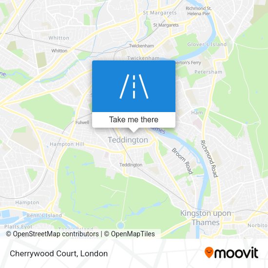 Cherrywood Court map