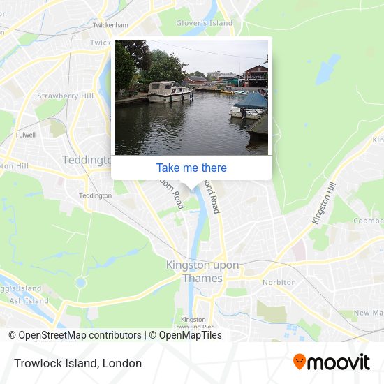 Trowlock Island map