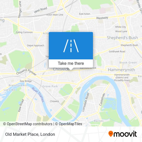 Old Market Place map