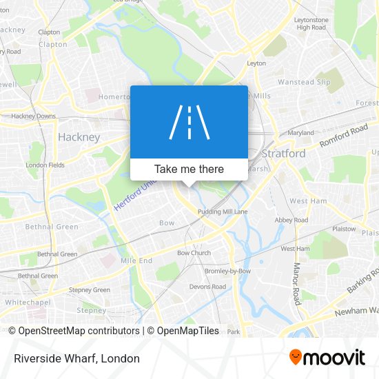 Riverside Wharf map