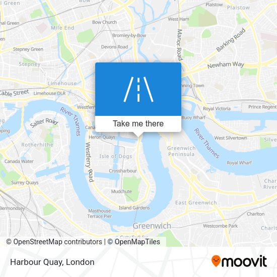 Harbour Quay map