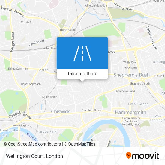 Wellington Court map