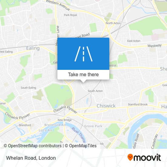 Whelan Road map