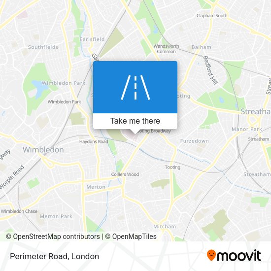 Perimeter Road map