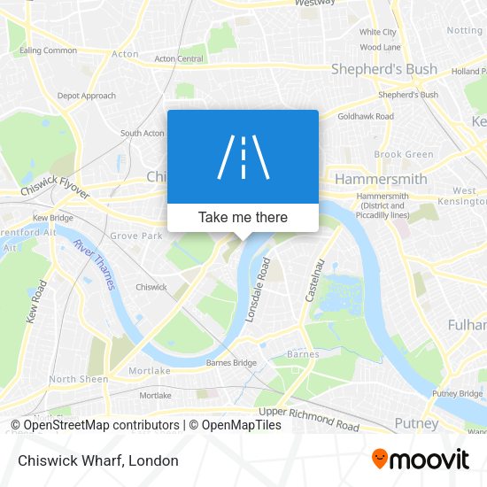 Chiswick Wharf map