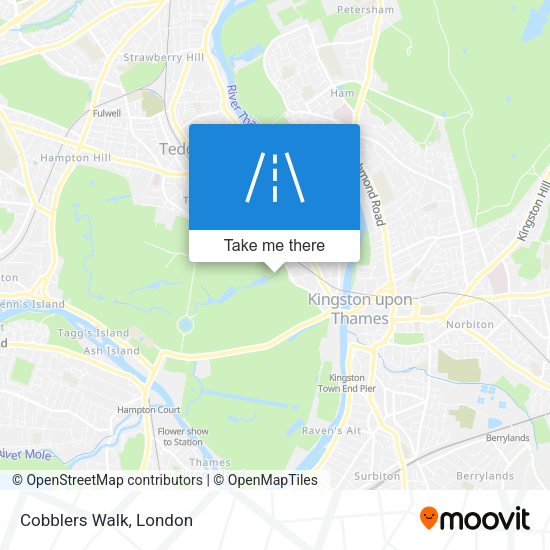 Cobblers Walk map