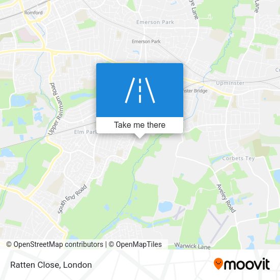 Ratten Close map