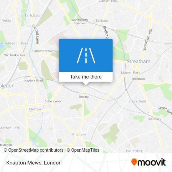 Knapton Mews map