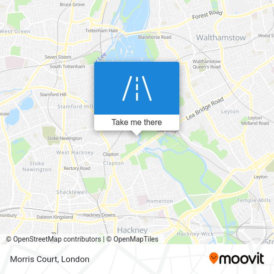 Morris Court map