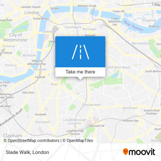 Slade Walk map