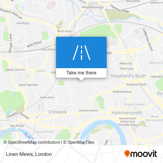 Linen Mews map