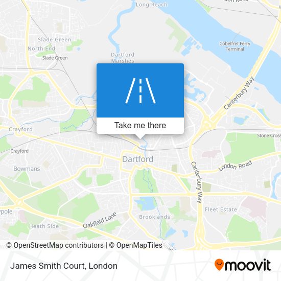 James Smith Court map