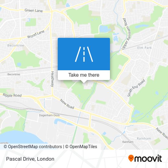 Pascal Drive map