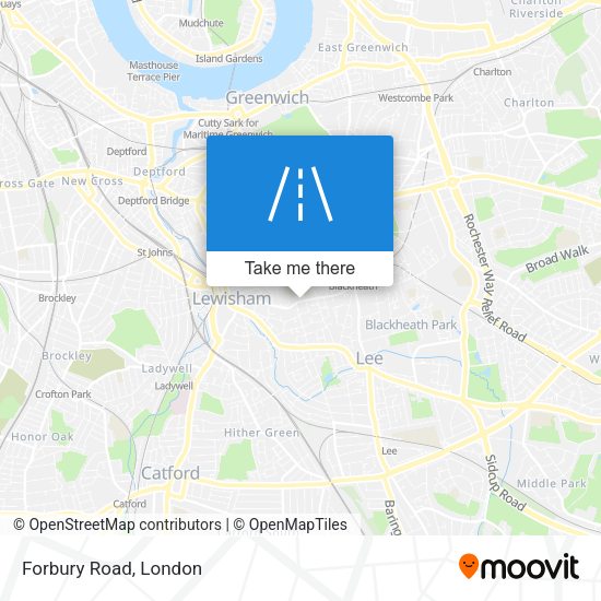 Forbury Road map