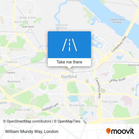 William Mundy Way map