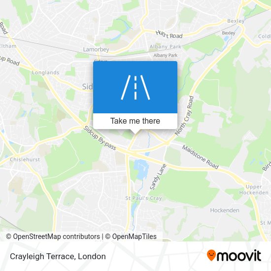 Crayleigh Terrace map