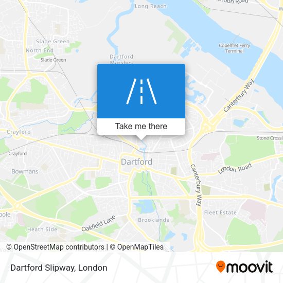Dartford Slipway map