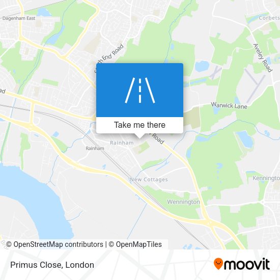 Primus Close map