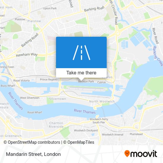 Mandarin Street map