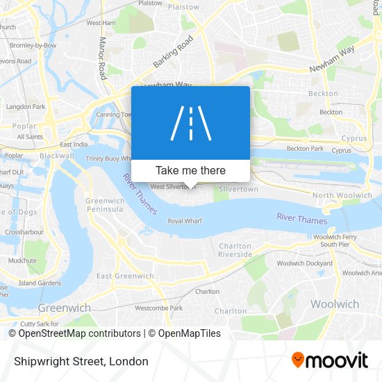 Shipwright Street map
