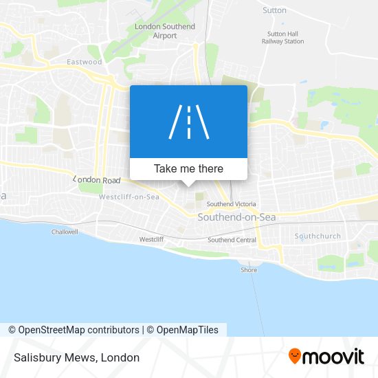 Salisbury Mews map
