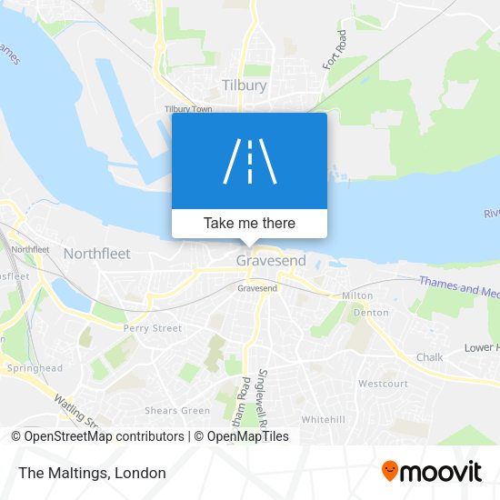 The Maltings map