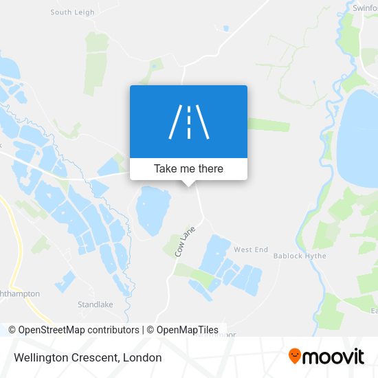Wellington Crescent map