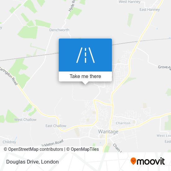 Douglas Drive map