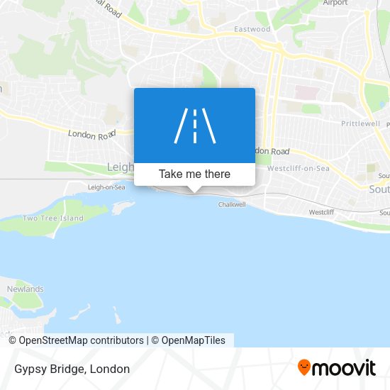 Gypsy Bridge map