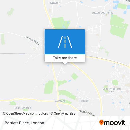 Bartlett Place map