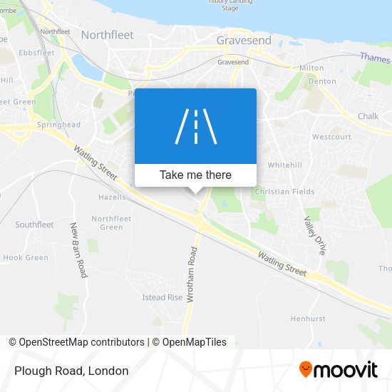 Plough Road map