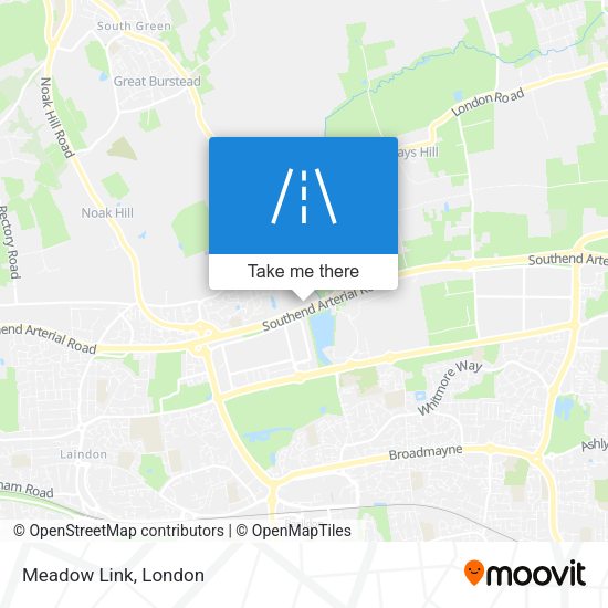 Meadow Link map