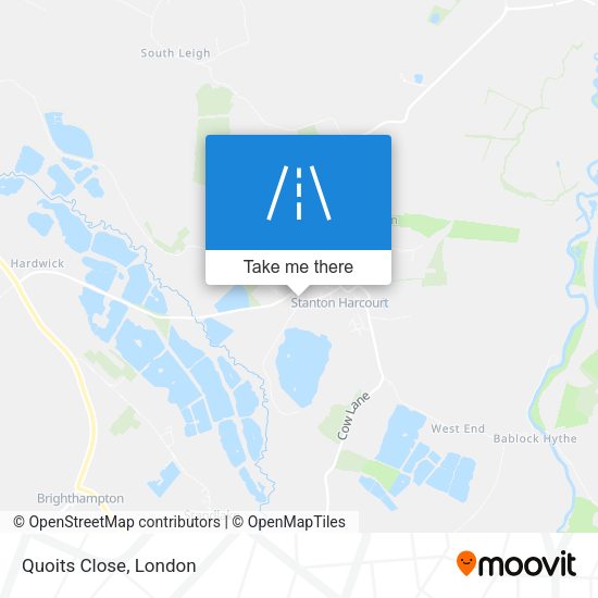 Quoits Close map