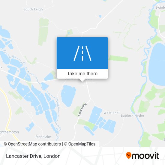 Lancaster Drive map