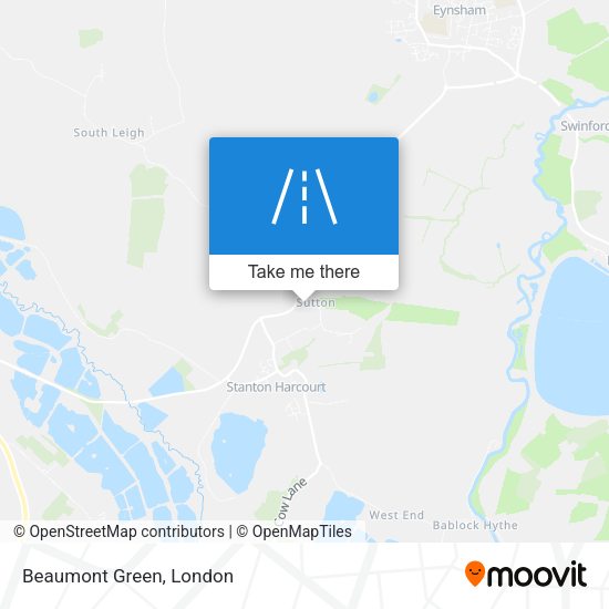Beaumont Green map
