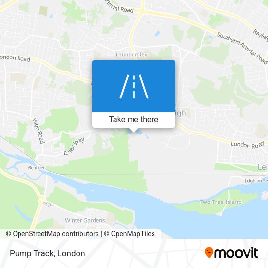 Pump Track map