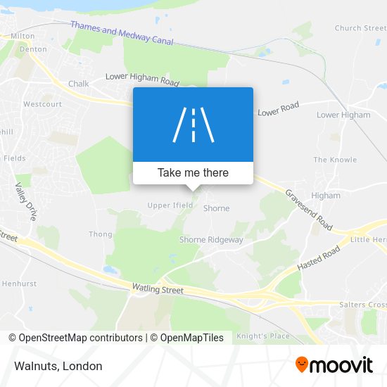 Walnuts map