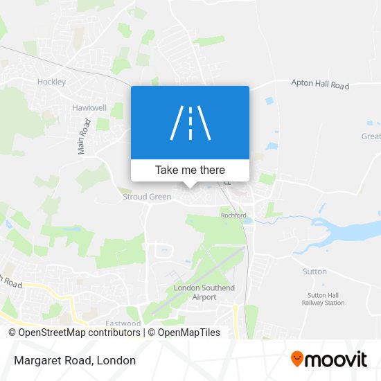 Margaret Road map