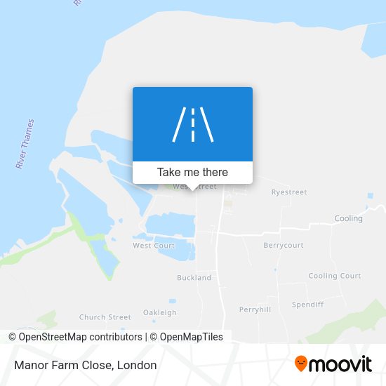 Manor Farm Close map