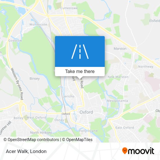 Acer Walk map