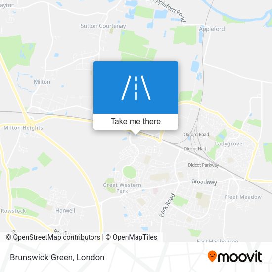 Brunswick Green map