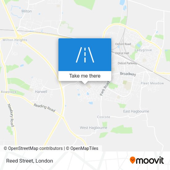 Reed Street map