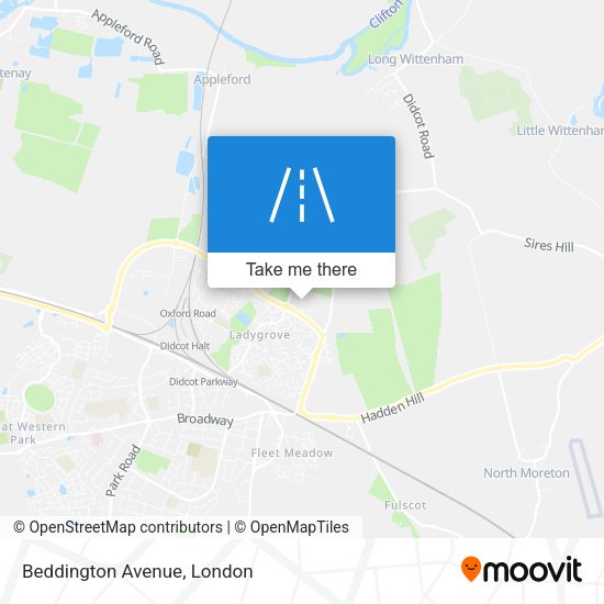 Beddington Avenue map