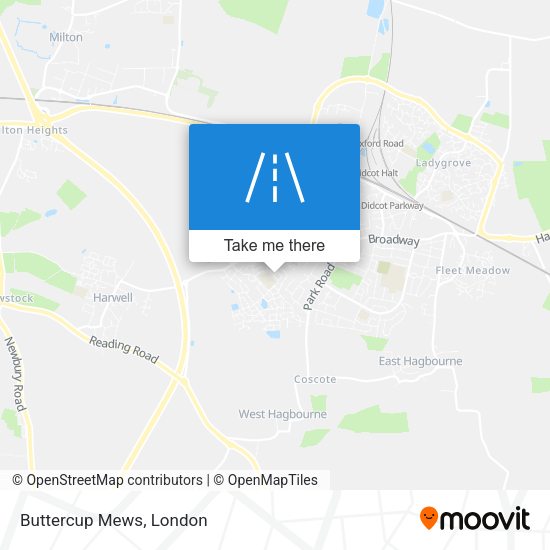 Buttercup Mews map