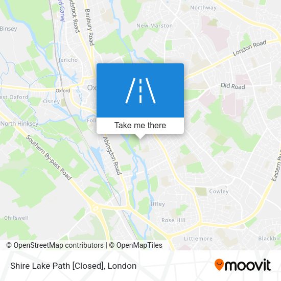 Shire Lake Path [Closed] map