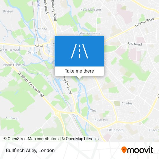 Bullfinch Alley map