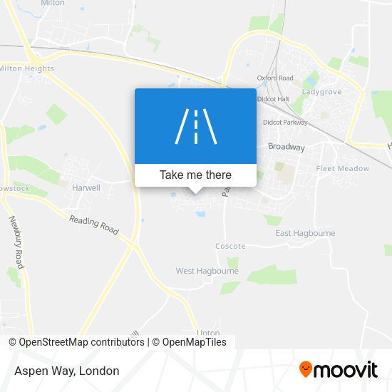 Aspen Way map