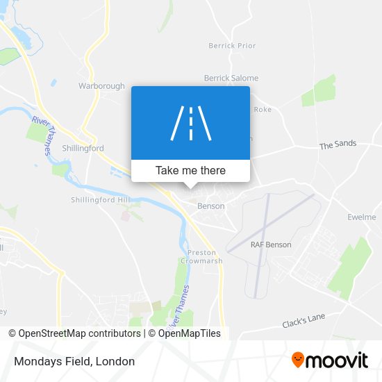 Mondays Field map
