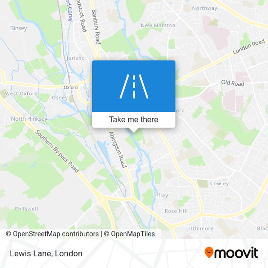 Lewis Lane map